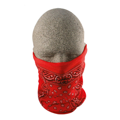 MOTLEY TUBES RED PAISLEY