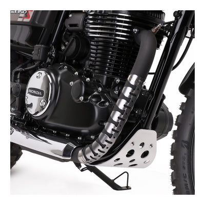 DRC 4-Stroke Universal Exhaust Pipe Guard - Titanium