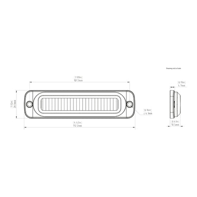 Denali B6 Dual LED Brake Light Kit with Plate Mount
