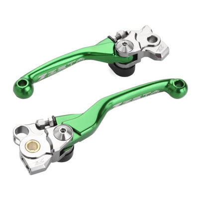 Zeta Pivot Lever Set FP - Kawasaki KX250 ('21-'26) / KX450 ('19-'23) - Green