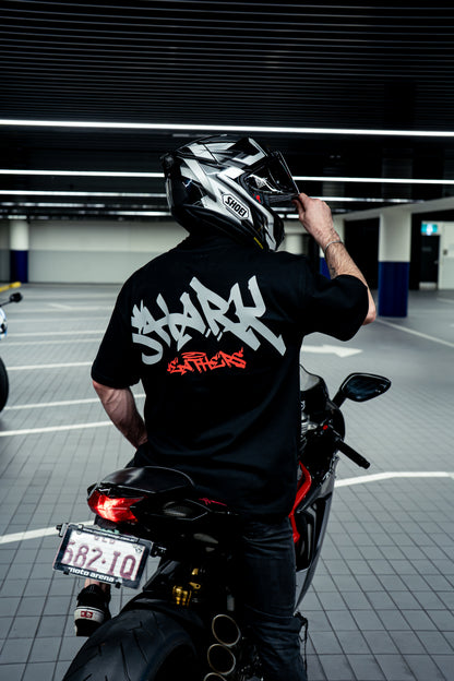 Shark Graff Heavy Tee Black