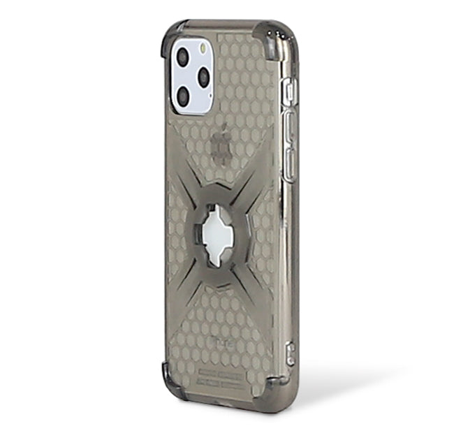 CUBE iPhone 11  X-Guard Case Clear Grey + Infinity Mount