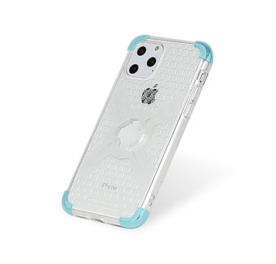 CUBE - CUBE iPhone 11 Pro Max X-Guard Case Clear Grey + Infinity Mount - Shark Leathers