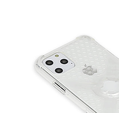CUBE - CUBE iPhone 11 Pro Max X-Guard Case Clear Grey + Infinity Mount - Shark Leathers