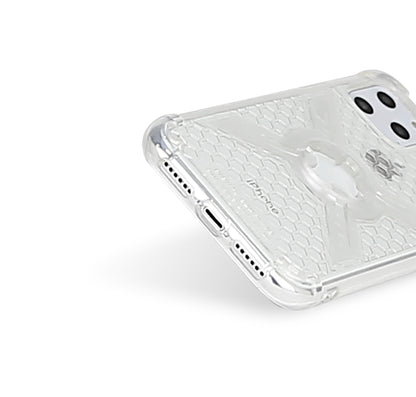 CUBE - CUBE iPhone 11 Pro Max X-Guard Case Clear Grey + Infinity Mount - Shark Leathers