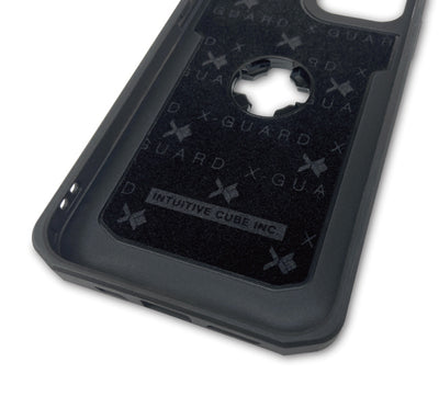 CUBE - CUBE iPhone 12 / 12 Pro X-Guard Case Carbon Fibre + Infinity Mount - Shark Leathers
