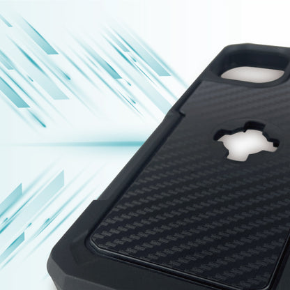 CUBE - CUBE iPhone 13 Mini X-Guard Case Carbon Fibre + Infinity Mount - Shark Leathers