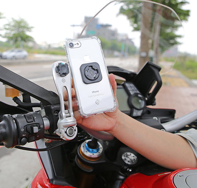 CUBE - CUBE Small Tube Mount A+ Black - Shark Leathers