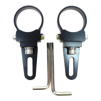 Whites LED Light Bar Tube Mount Brackets 1.75 Pair (44.45mm)