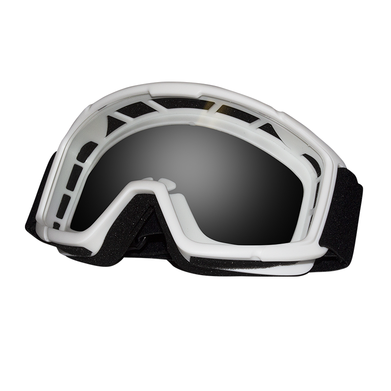 ZERO GOGGLE JUNIOR MX WHITE