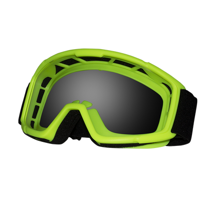 ZERO - ZERO GOGGLE JUNIOR MX NEON YELLOW - Shark Leathers