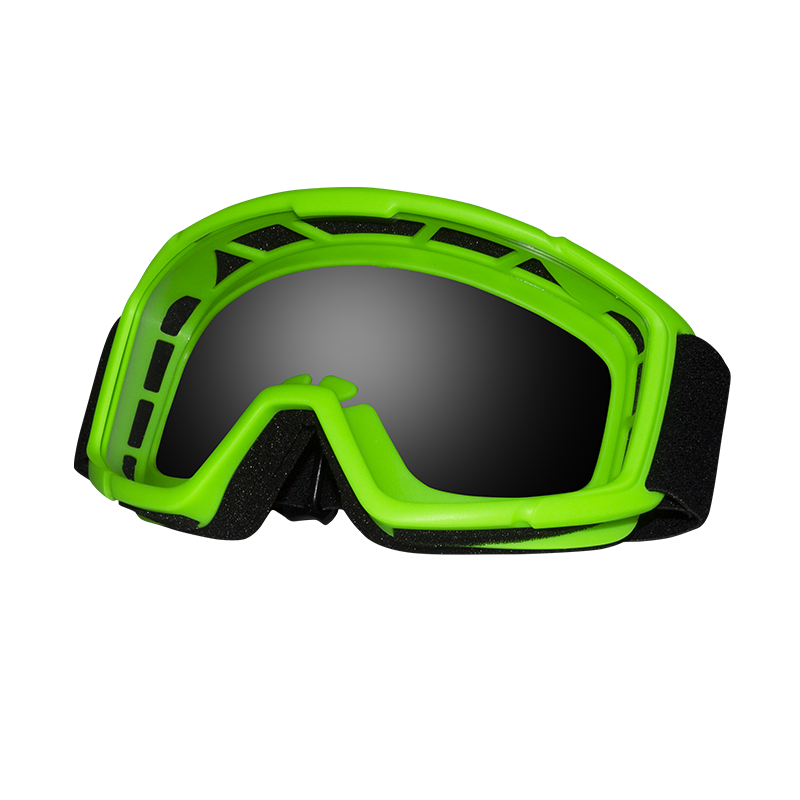 ZERO GOGGLE JUNIOR MX NEON GREEN