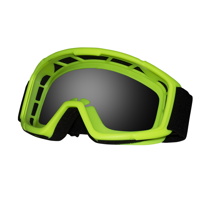 ZERO GOGGLE SENIOR MX NEON YELLOW