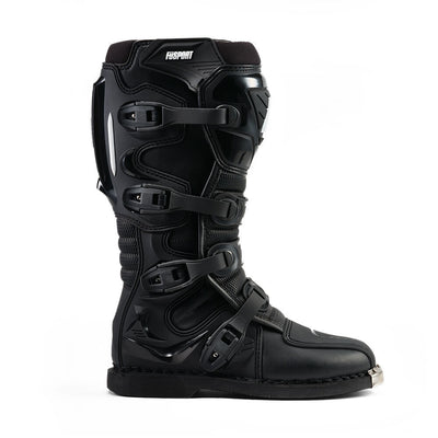 FUSPORT DIRT PILOT 2 BLACK/WHITE BOOTS FUSPORT