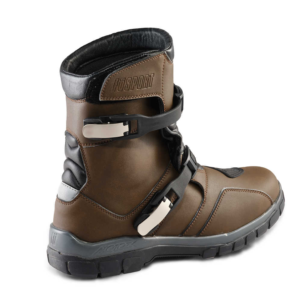 FUSPORT GIBSON X MOTOZ BROWN BOOTS