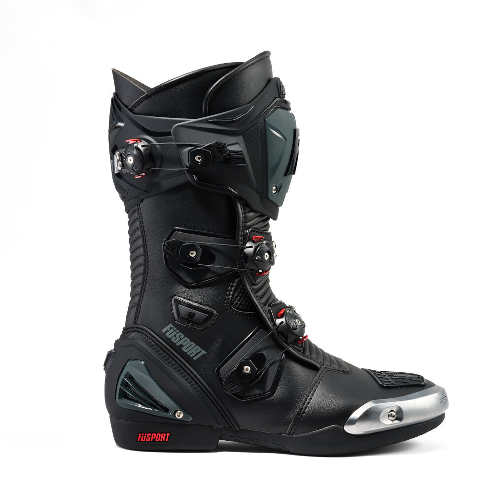 FUSPORT XR1 XTREME R BLACK BOOTS