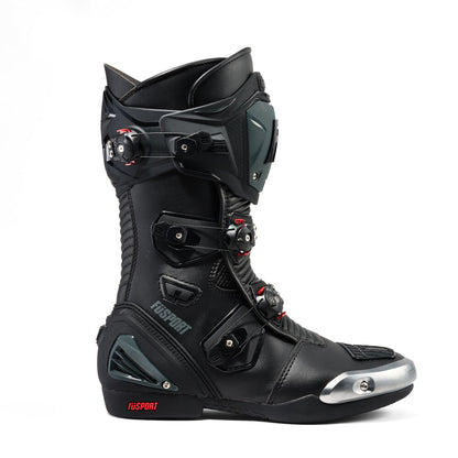 FUSPORT XR1 XTREME R BLACK BOOTS