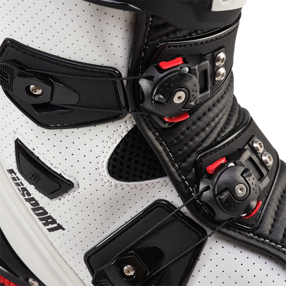 FUSPORT XR1 XTREME R WHITE/BLACK BOOTS