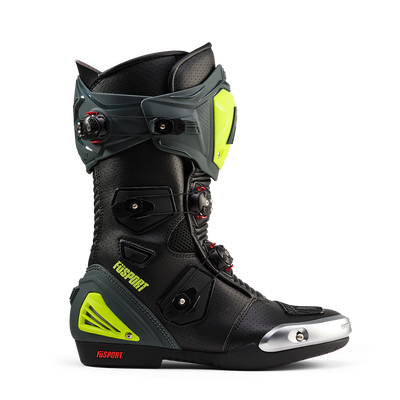 FUSPORT XR1 XTREME R BLACK/YELLOW BOOTS FUSPORT