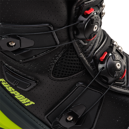 FUSPORT XR1 XTREME R BLACK/YELLOW BOOTS