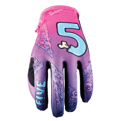 FIVE - FIVE MXF 4 KIDS SLICE PURPLE - Shark Leathers