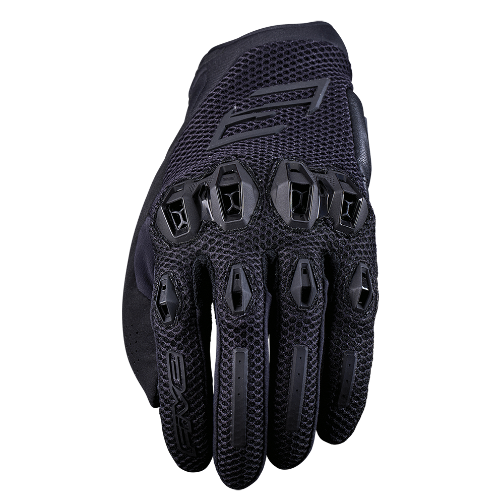 FIVE - FIVE STUNT EVO 2 AIRFLOW BLACK - Shark Leathers