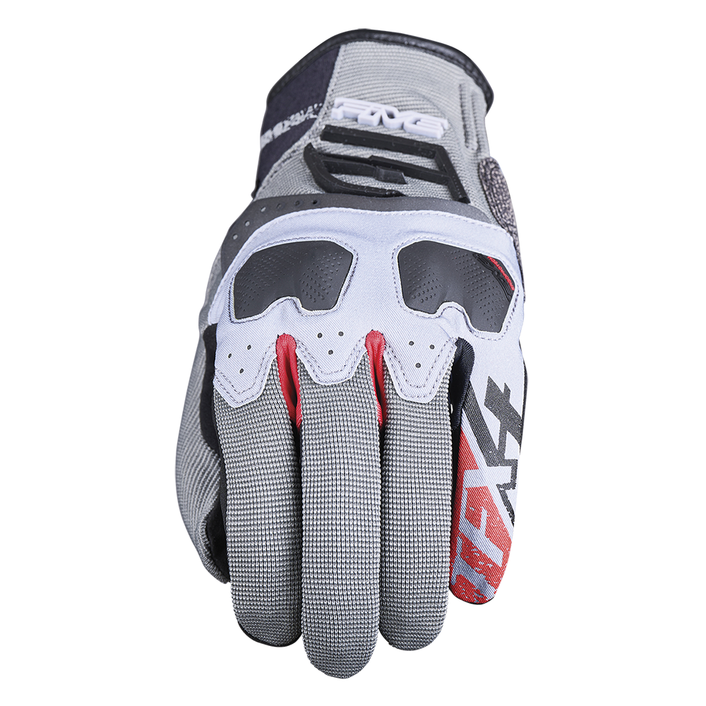 FIVE - FIVE TFX-4 GREY/RED - Shark Leathers