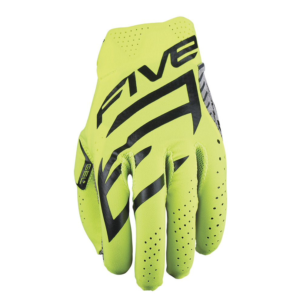 FIVE - FIVE MXF RACE FLURO YELLOW - Shark Leathers