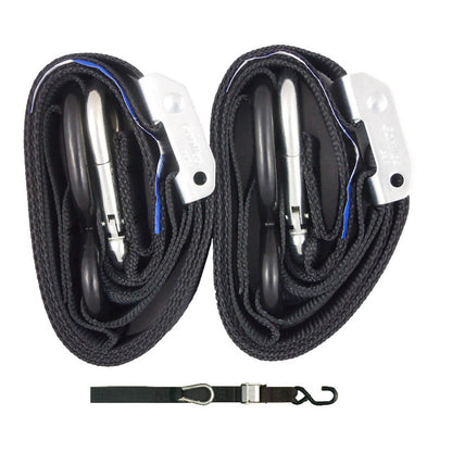 Gorillas Grip Tie Down 38mm S-Hook - Black / Black Loop