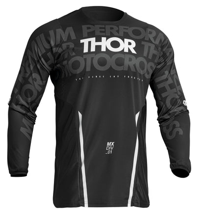 Thor 2024 Pulse Mono Black/White Jersey