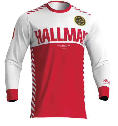 Thor 2024 Hallman Differ Slice White/Red Jersey
