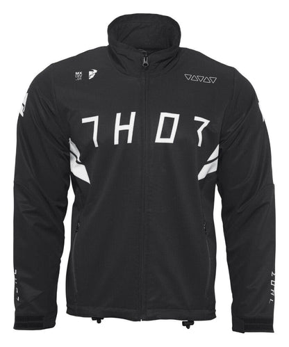 Thor 2024 Warmup Black/White Textile Jacket