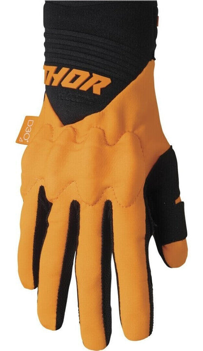 Thor 2024 Rebound Fluro Orange/Black Gloves