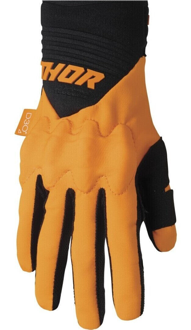 Thor 2024 Rebound Fluro Orange/Black Gloves