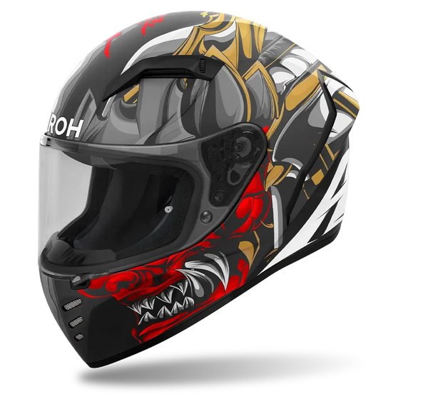 AIROH CONNOR SAMURAI MATT – Shark Leathers