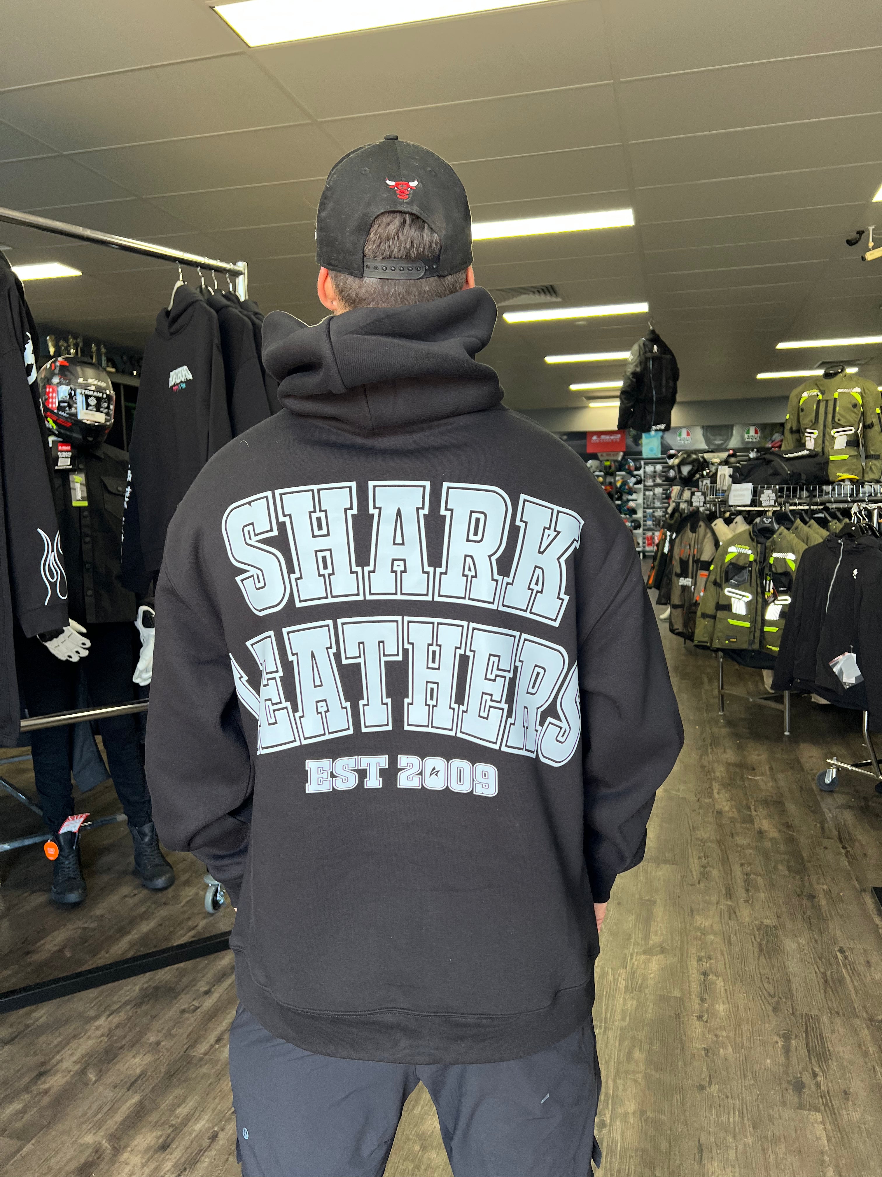 Shark Varsity Hoodie