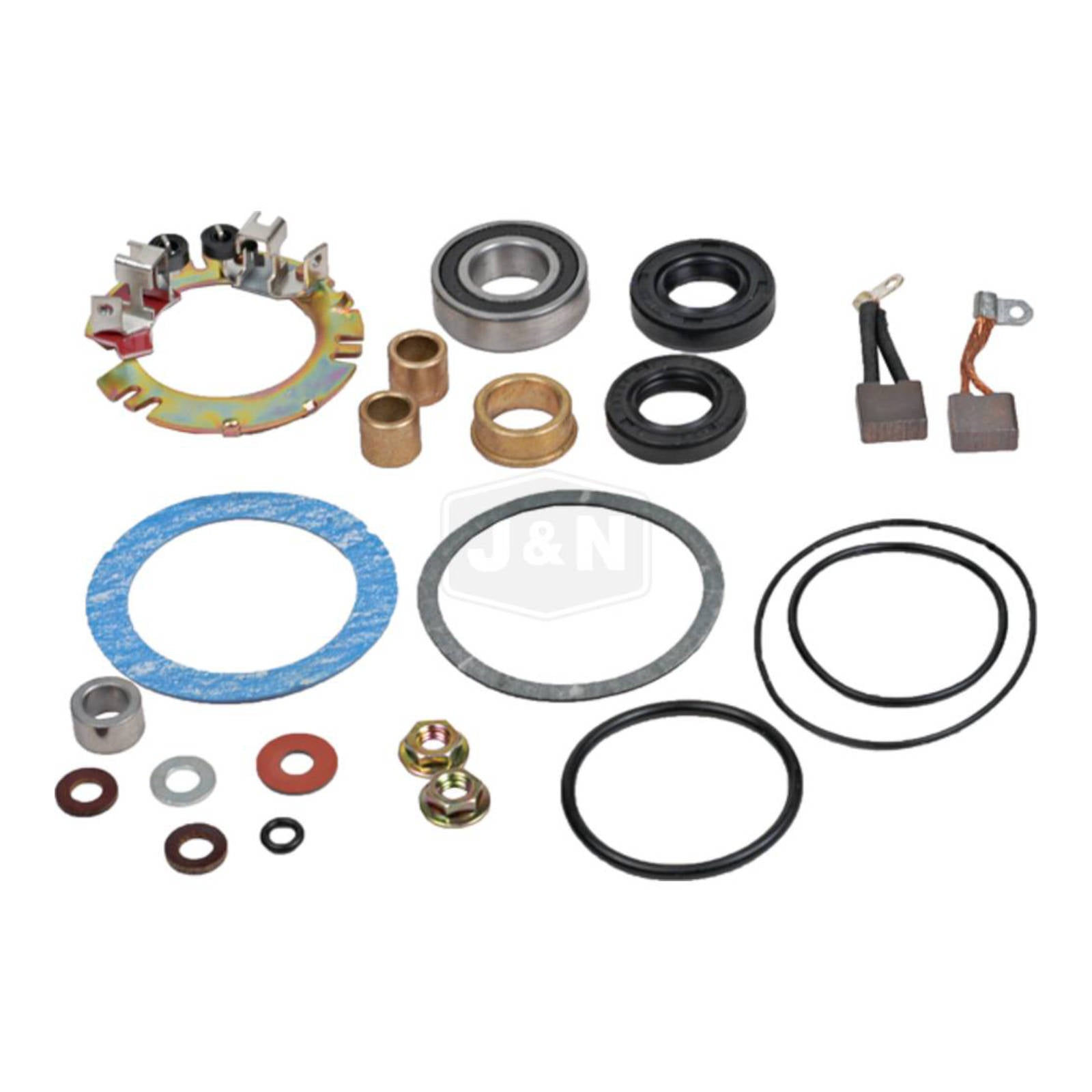 J&N Starter Motor Brush Kit (414-54019) (AHSMU9136)
