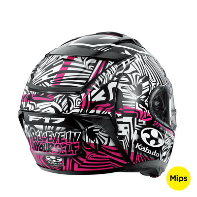 KABUTO F17 GP MIPS ALEIX BLACK WHITE