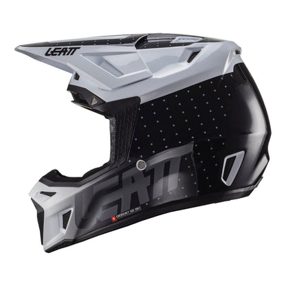 Leatt 2024 8.5 Helmet Kit - Black / White
