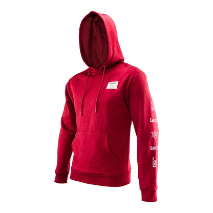 Leatt Core Hoodie - Ruby