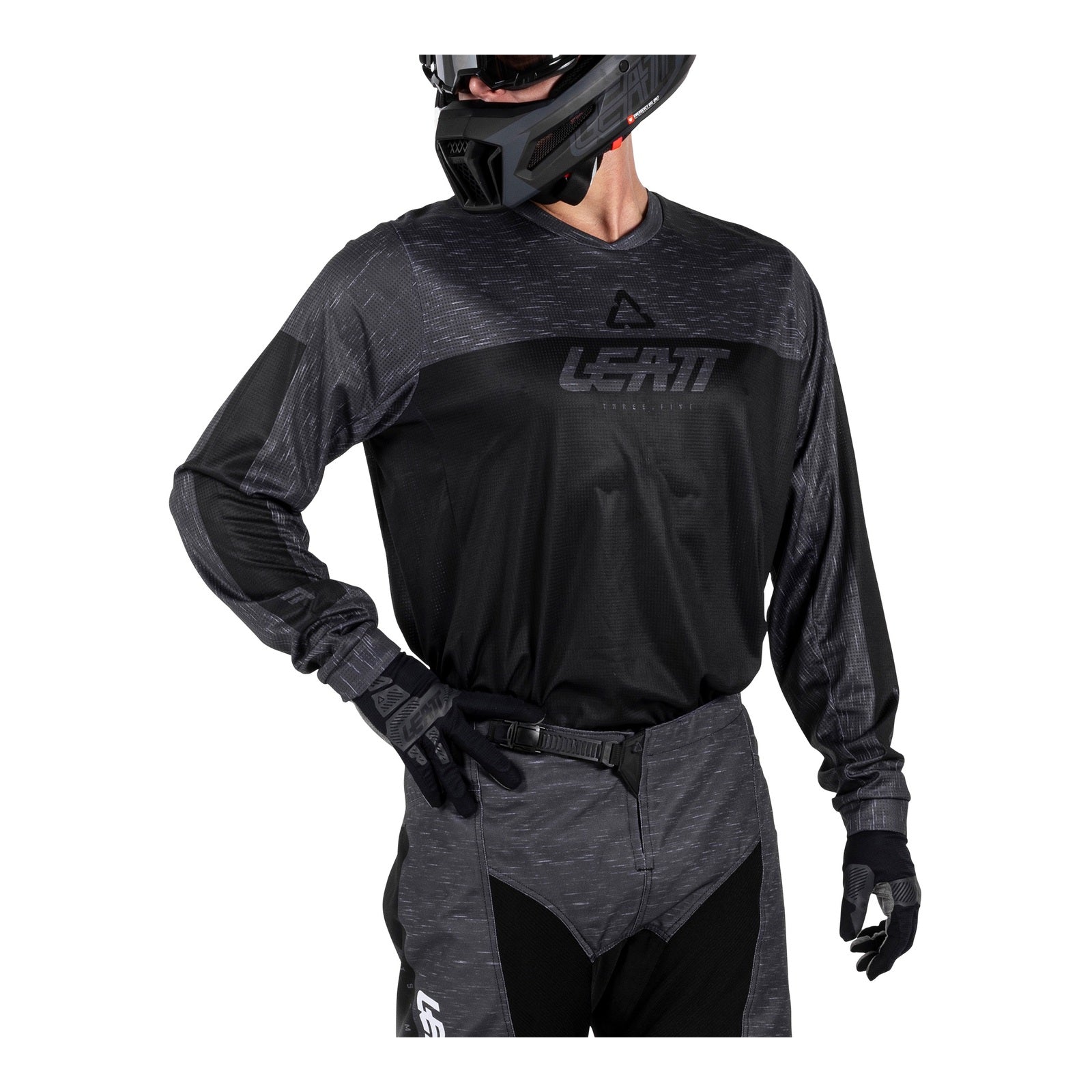 Leatt 2026 3.5 Ride Kit - Stealth Black / Grey