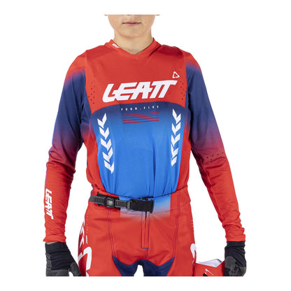 Leatt 2026 4.5 Junior Jersey - Royal Blue / Red