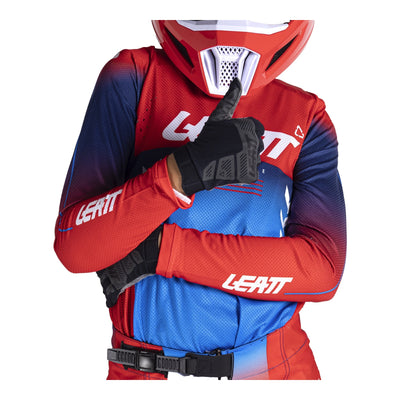 Leatt 2026 4.5 Junior Jersey - Royal Blue / Red