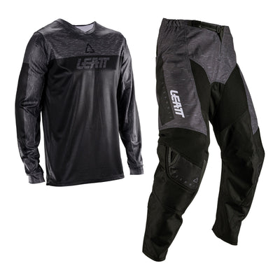 Leatt 2026 3.5 Junior Ride Kit - Stealth Black / Grey