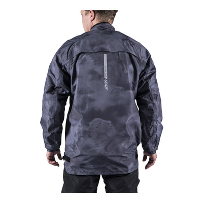 Leatt ADV Rain Cover Jacket - Camo Black / Grey