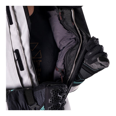 Leatt 5.5 ADV DriTour Women's Jacket - Steel Grey