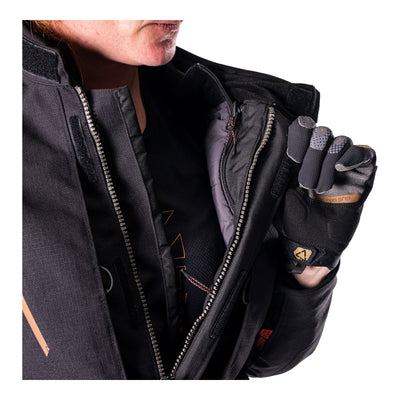 Leatt 5.5 DriTour ADV Women's Jacket - Stealth Black (3XL/EU46/UK18/US14)