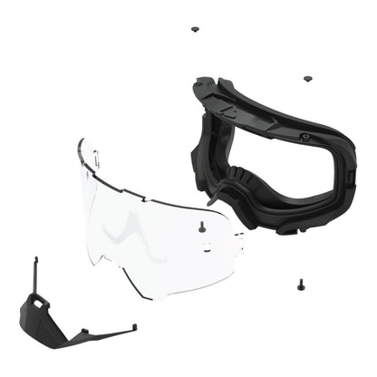 Leatt 6.5 Velocity Goggle - Flame / Clear 83%