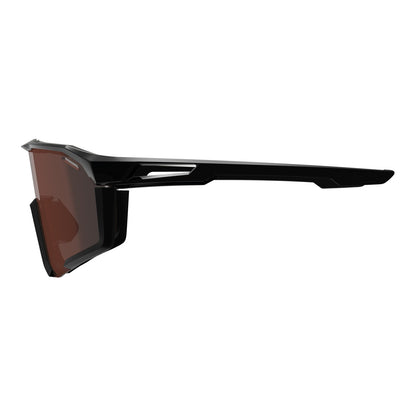 Leatt SpeedViz Pro Sunglasses - Satin Black Iriz Silver 30 VLT