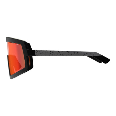 Leatt MadViz One Sunglasses - Black / White Iriz Red 15 VLT